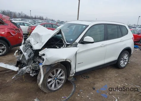 2016 BMW X3 xDrive28I from USA, damaged, VIN 5UXWX9C59G0D86902